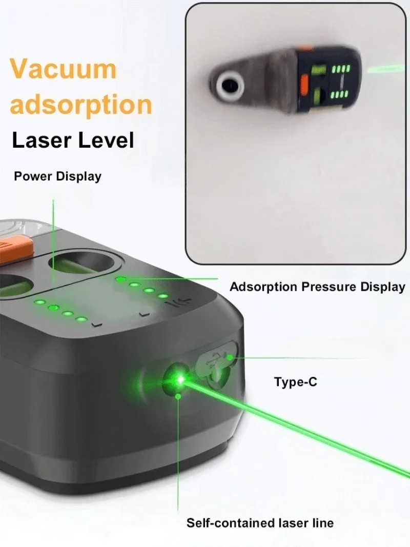 Домашний настенный лазерный уровень для пылесоса