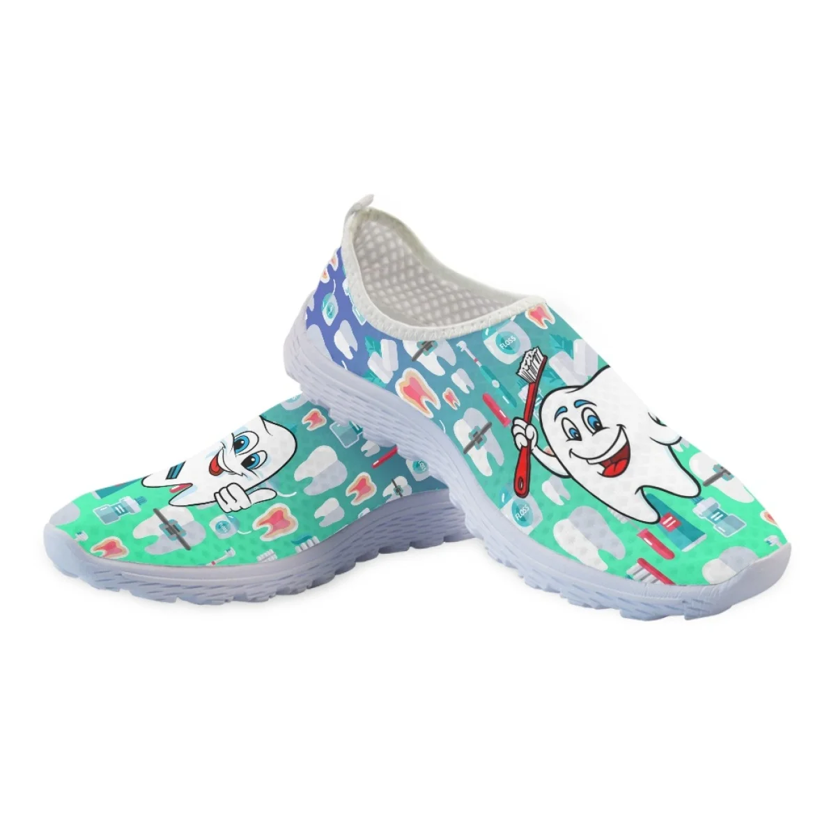 Женские кроссовки без шнуровки INSTANTARTS повседневные сетчатые туфли на плоской