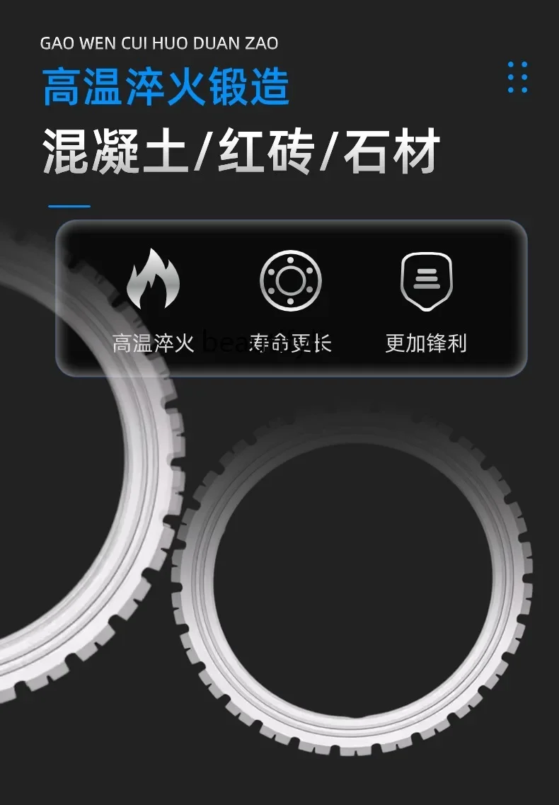 Высокочастотная бесщеточная кольцевая пила мощный ручной станок для резки стен