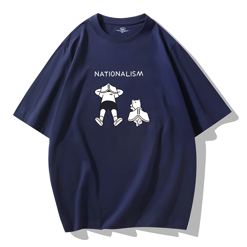 

T Shirt For Men Vintage Manga Tees Tops Men Gym Cotton Harajuku Streetwear 90s Style Clothing Summer Mens T-shirt Hip Hop Y2k