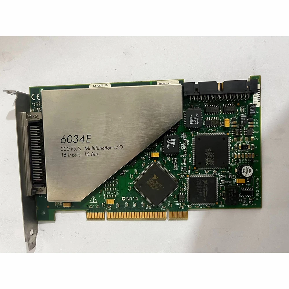 PCI-6034E для многофункциональной карты сбора данных NI DAQ 778075 -01 оригинал