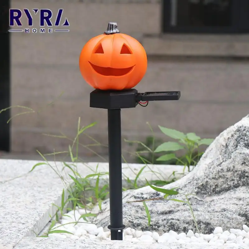 

Halloween Solar Pumpkin Light Outdoor Life Waterproof Solar Lawn Lamp Solar Charging Lighting Lamp For Garden Patio Backyard