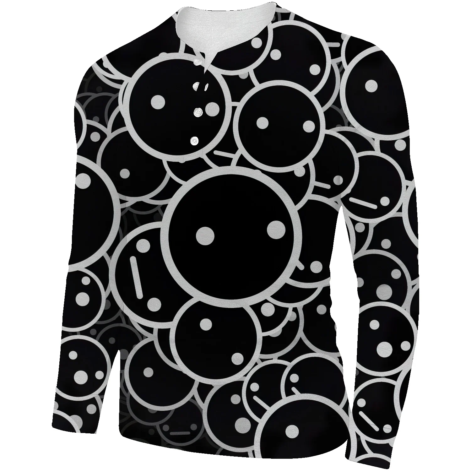 

Осенний Новый стиль, полноцветный Американский ретро-свитер с воротником «Генри», мужской саржевый хлопковый Повседневный свитер с длинны...