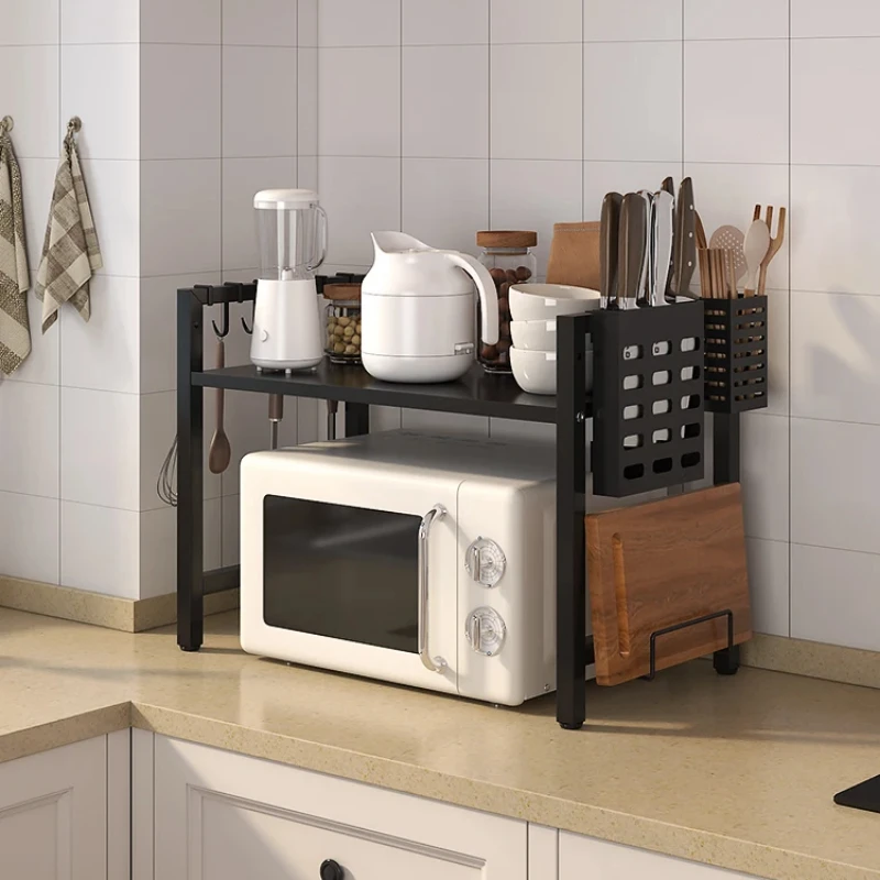 Регулируемая полка для хранения микроволновой печи многофункциональный