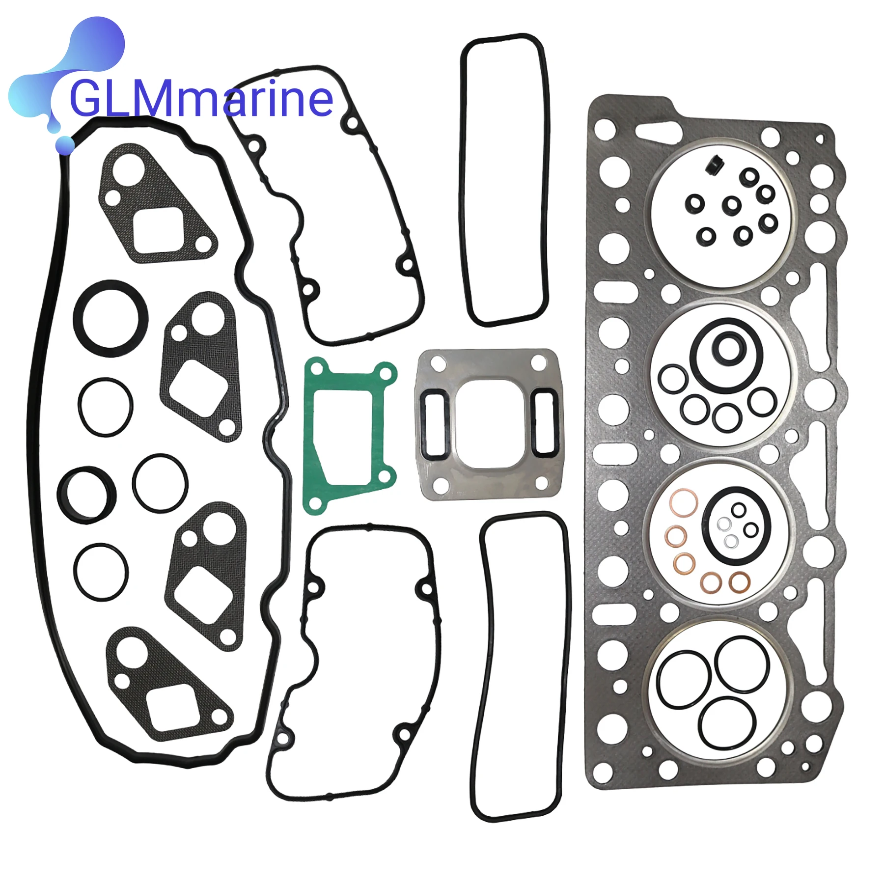 

Комплект прокладок для головки Decarb для Volvo Penta AD AQAD TAMD TD TMD hot31 32 3582435 876103 Orbitrade 21103 Crom Marine 121025
