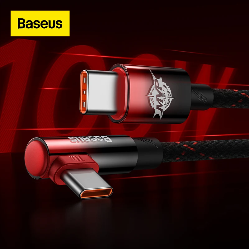 

USB-кабель Baseus с портом Type-C и поддержкой быстрой зарядки, 5 А, 100 Вт