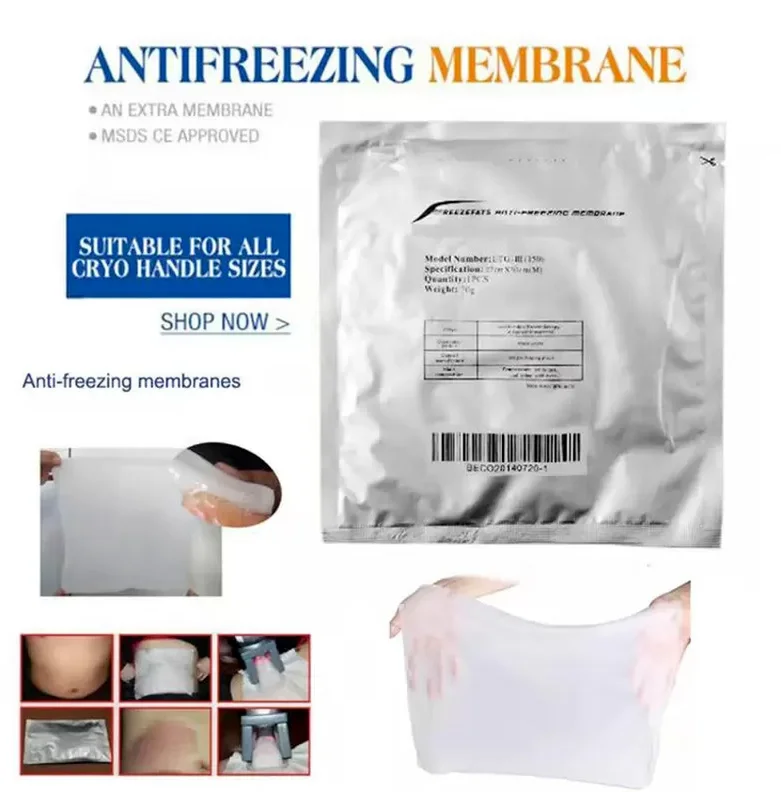 

Membrane For Fat Freezing Machine Slimming 40K Cavitation Body Rf Skin Tightening Lipo Laser Two Freezing Handle