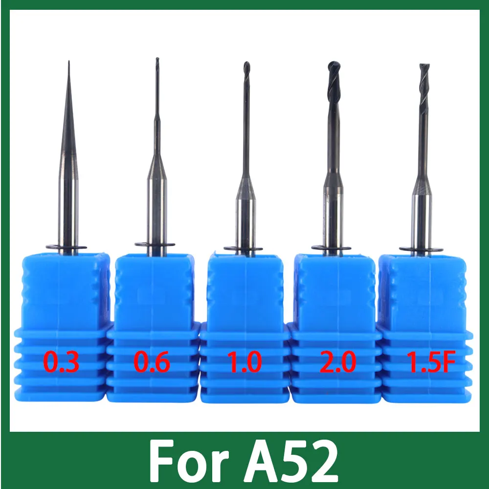 Высококачественные фрезы, совместимые с Diamond Coat Upcera A52 CADCAM D3.0mm для блоков циркония