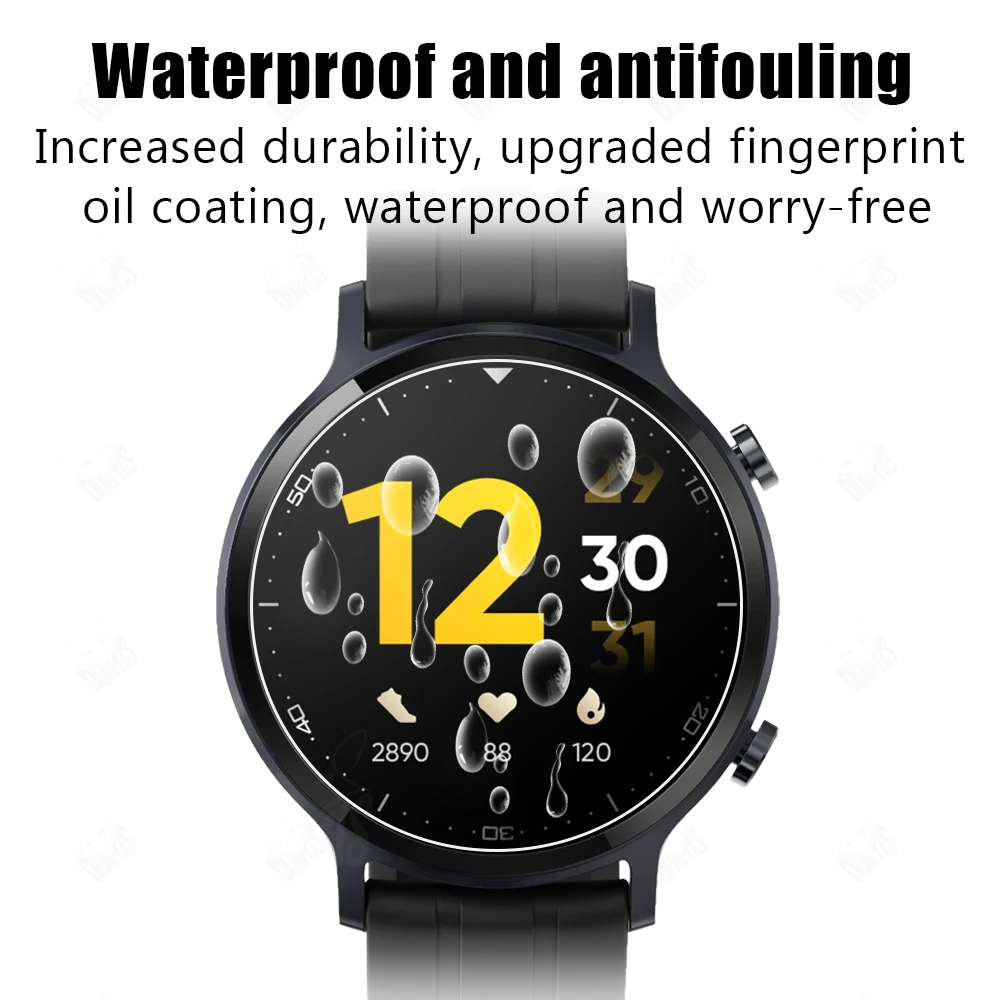 Пленка защитная для часов Realme Watch S 2.5D 9H 2 шт