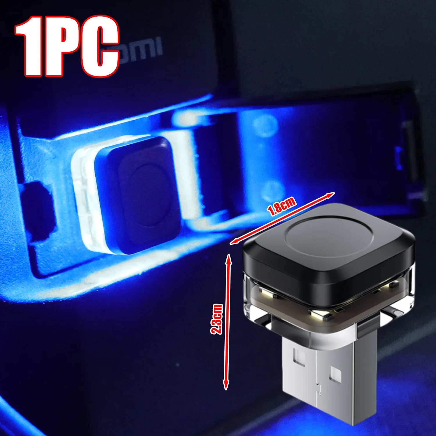 

Мини-USB-подсветка для салона автомобиля, атмосферная лампа, светодиодная неоновая лампа, украшение, окружающее освещение, 5 В, Plug and Play, светодиодные прикроватные ночные огни