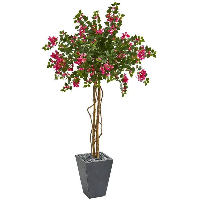 

Bougainvillea Artificial Tree in Decorative Planter