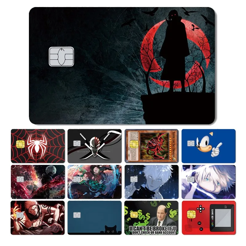 

Hot Sale Cartoon Pig Anime Leather Print PVC Matte Sticker Skin Film Skin for Credit Debit Card Small Chip