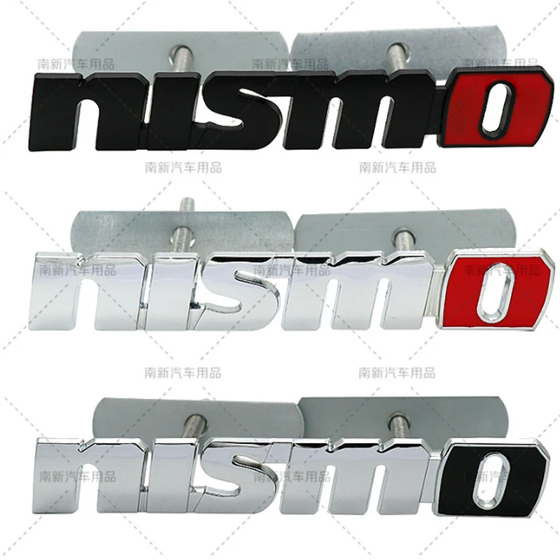 

3D Car Sticker Badge Emblem Decal Front Hood Grille for Nissan Nismo Almera Tiida Sunny QASHQAI Skyline Juke X-TRAI MARCH LIVINA