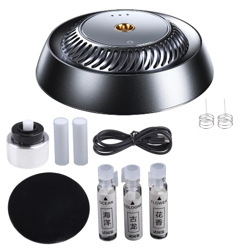 

Car Air Freshener Auto Essential Oil Diffuser Automatic On/off Alloy Material