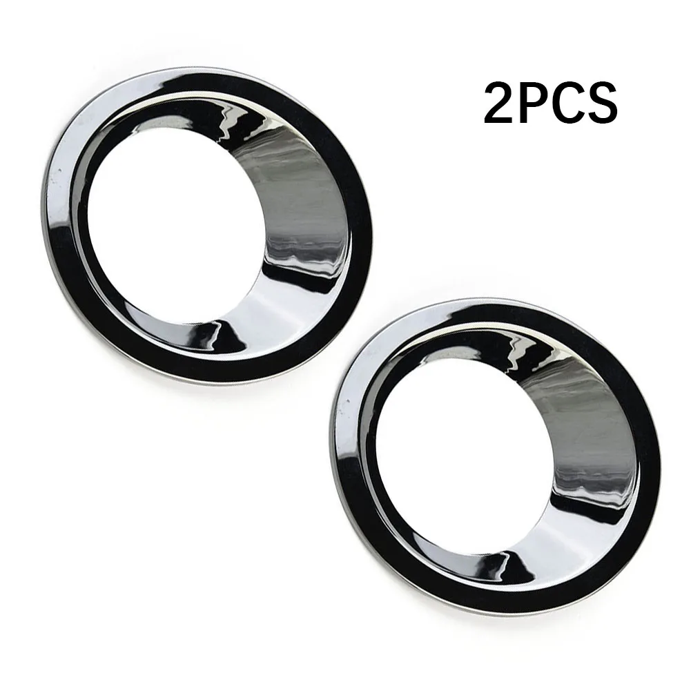 

Exterior Accessories Rear Fog Lamp Cover 2pcs ABS Electroplated Silver For Nissan Qashqai J10 08-15 Rear Fog Lamp Cover