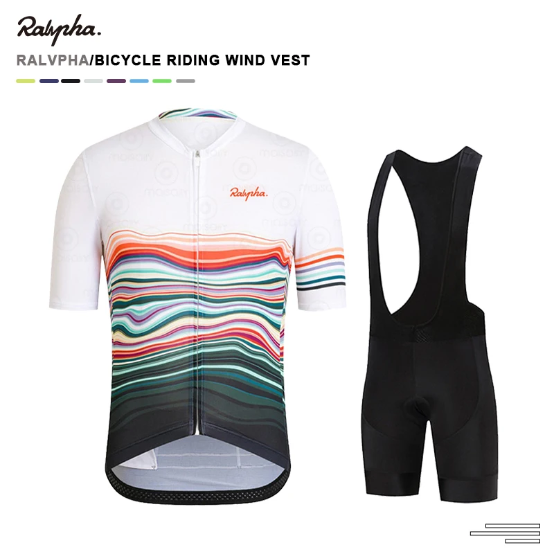 2022 Summer Cycling Jersey Men Bicycle Short Sleeves Rapha Cycling Clothing Sportswear Outdoor Mtb Ropa Ciclismo Bike Clothing