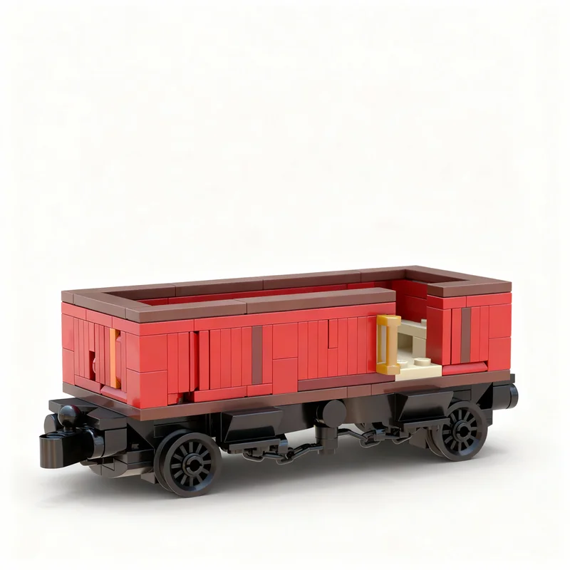 263 детали MOC Train SHB Sister Steamers - серия # 1 1839 - Модель пассажирского вагона открытого типа из строительных блоков, набор для самостоятельной сборки, образовательная коллекция (art.: 3920dcd95a5e2) - 3920dcd95a5e2