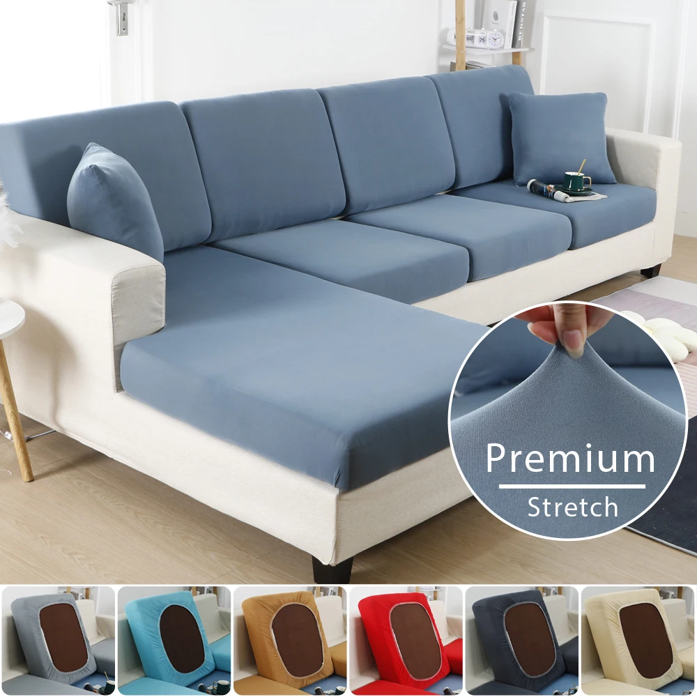 

Elastic Sofa Cushion Cover for Living Room Sofa Seat Covers Soft Stretch Tight Sofa ArmChair Covers Sofa Slipcover 1/2/3/4Seats