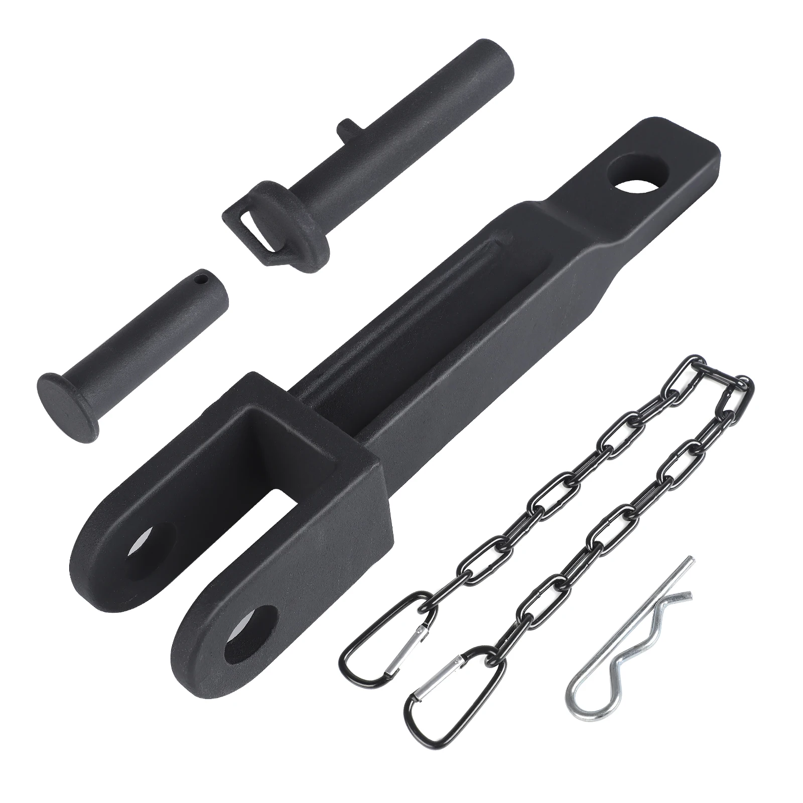 Наборы черных железных буксирных крючков с тяговым штифтом и рамы для грузовика