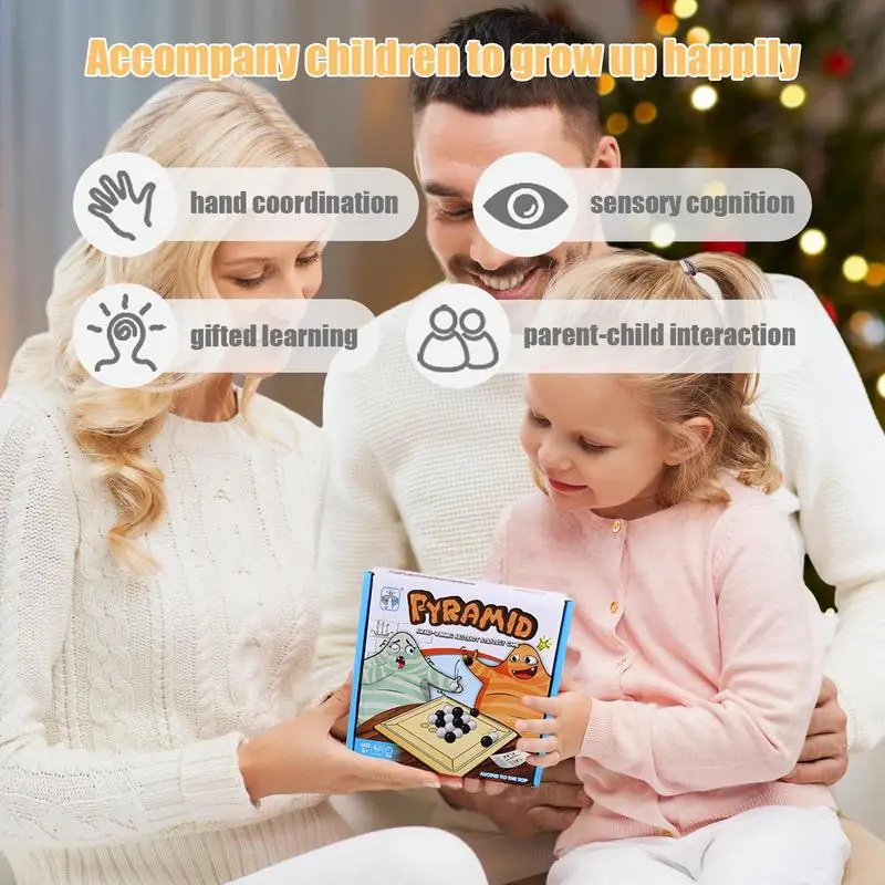 Головоломка-головоломка IQ-головоломка Черно-белая умная настольная игра