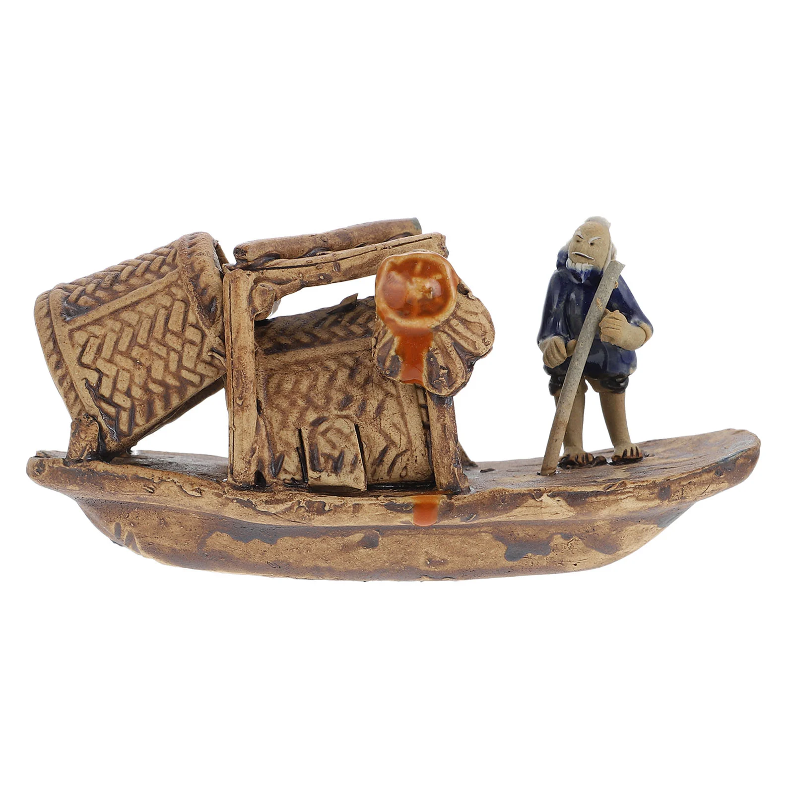 Аквариум лодка Декор Ретро корабль украшение подводный Керамический аквариум