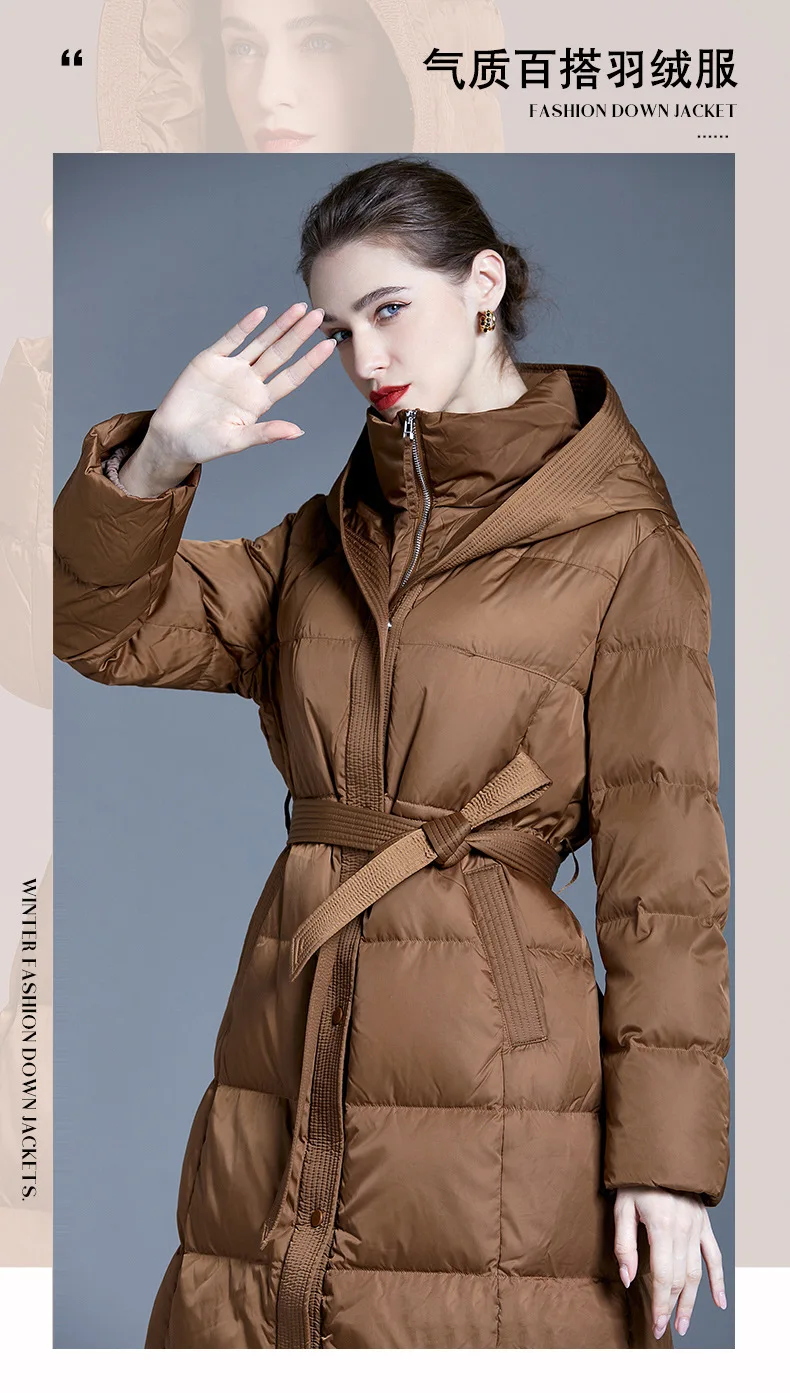 2022 new down jacket ins winter Thick Loose Parkas Women Fashion Down jacket women long section