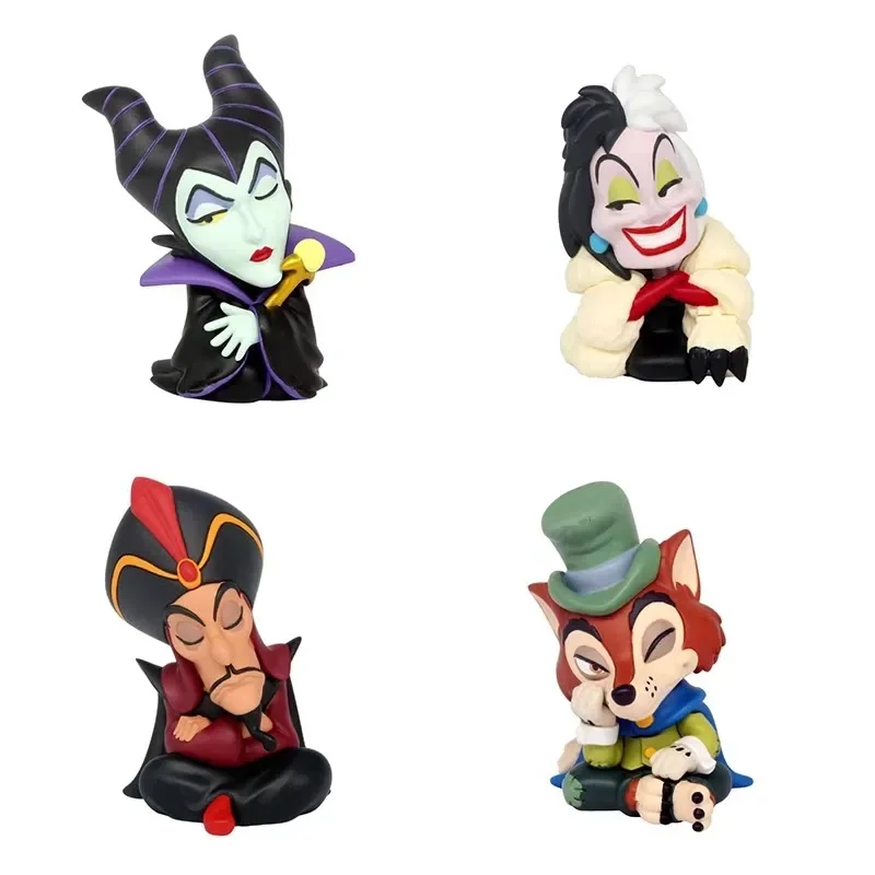 TOMY подлинные 4 шт. гасяпон Disney Злодеи часть 2 малефисент костелла игрушки для