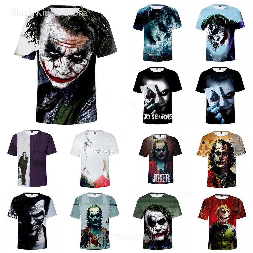 Футболка Мужская/женская оверсайз с принтом из фильма Джокер