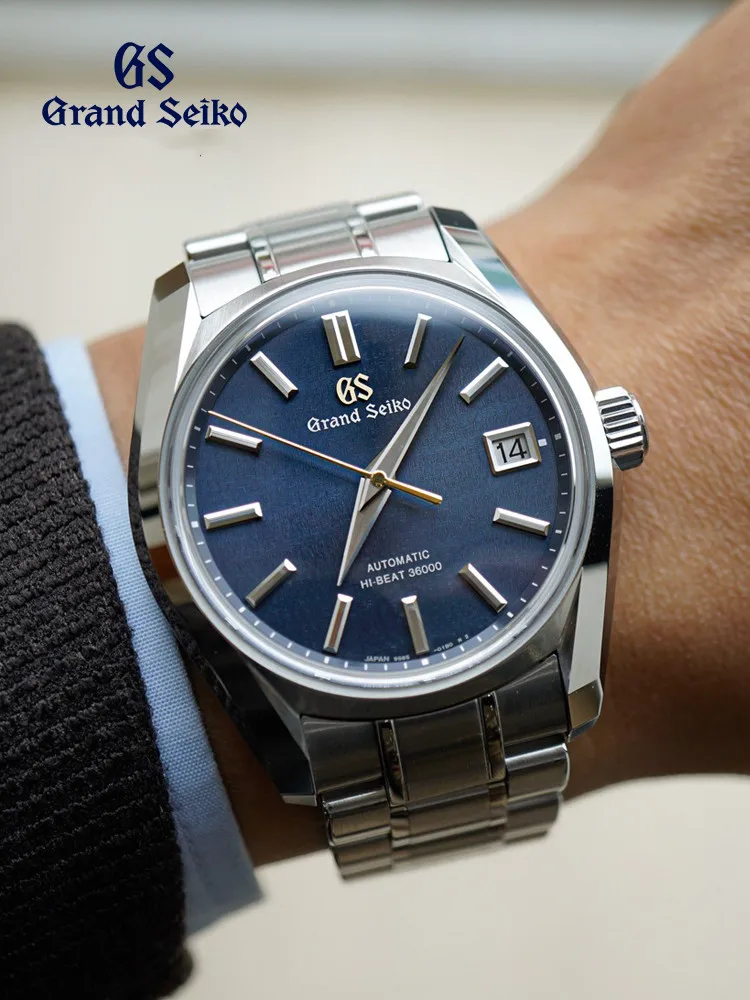 Новинка часы Grand Seiko с короной и голубым львом независимые высококачественные