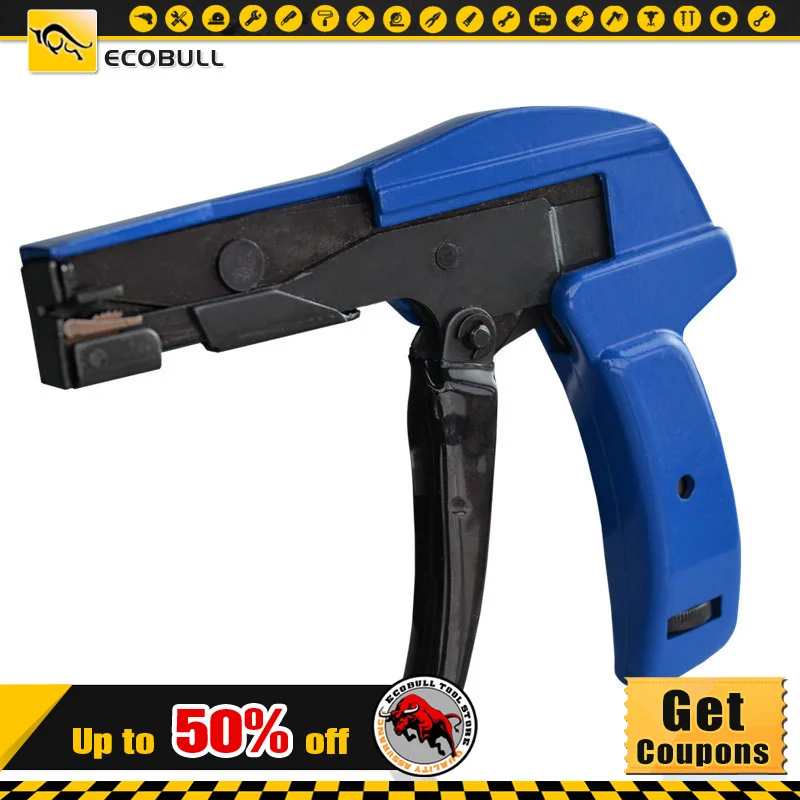

HS-600A Automatic Tightening Tool Professional Nylon Fast Strapping Gun Special Tools For Warehouse And Express Packaging