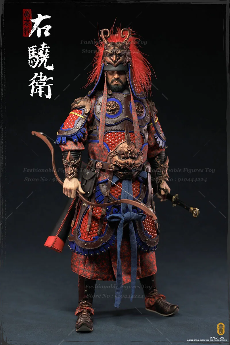 KLG-T001 KLG-T002 1/6 мужской солдат династии Тан генераль императорской гвардии