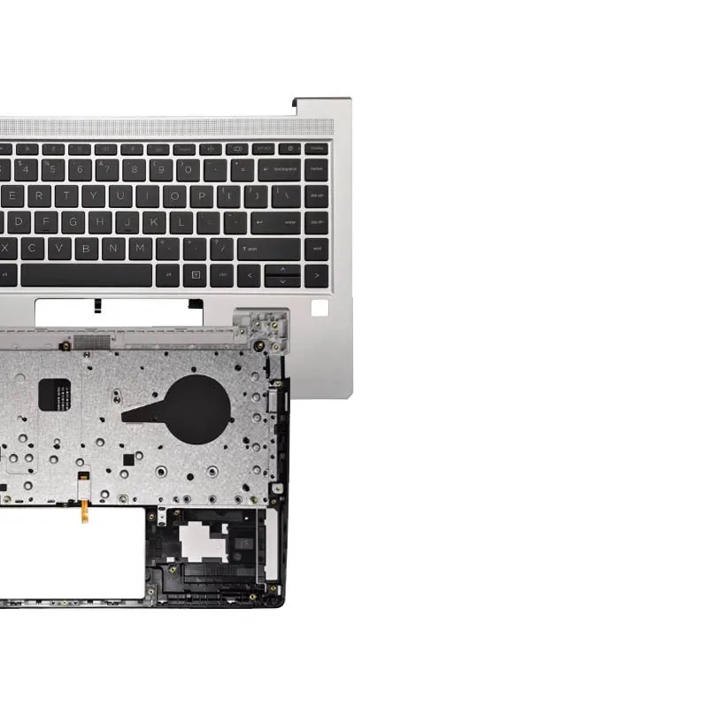 Фото Для Zhan 66 Pro 14 G6 440 G10: верхняя крышка с подсветкой клавиатуры и упором для рук, запасная часть для компьютера, аксессуары N42405-001 HSN-Q32C №1