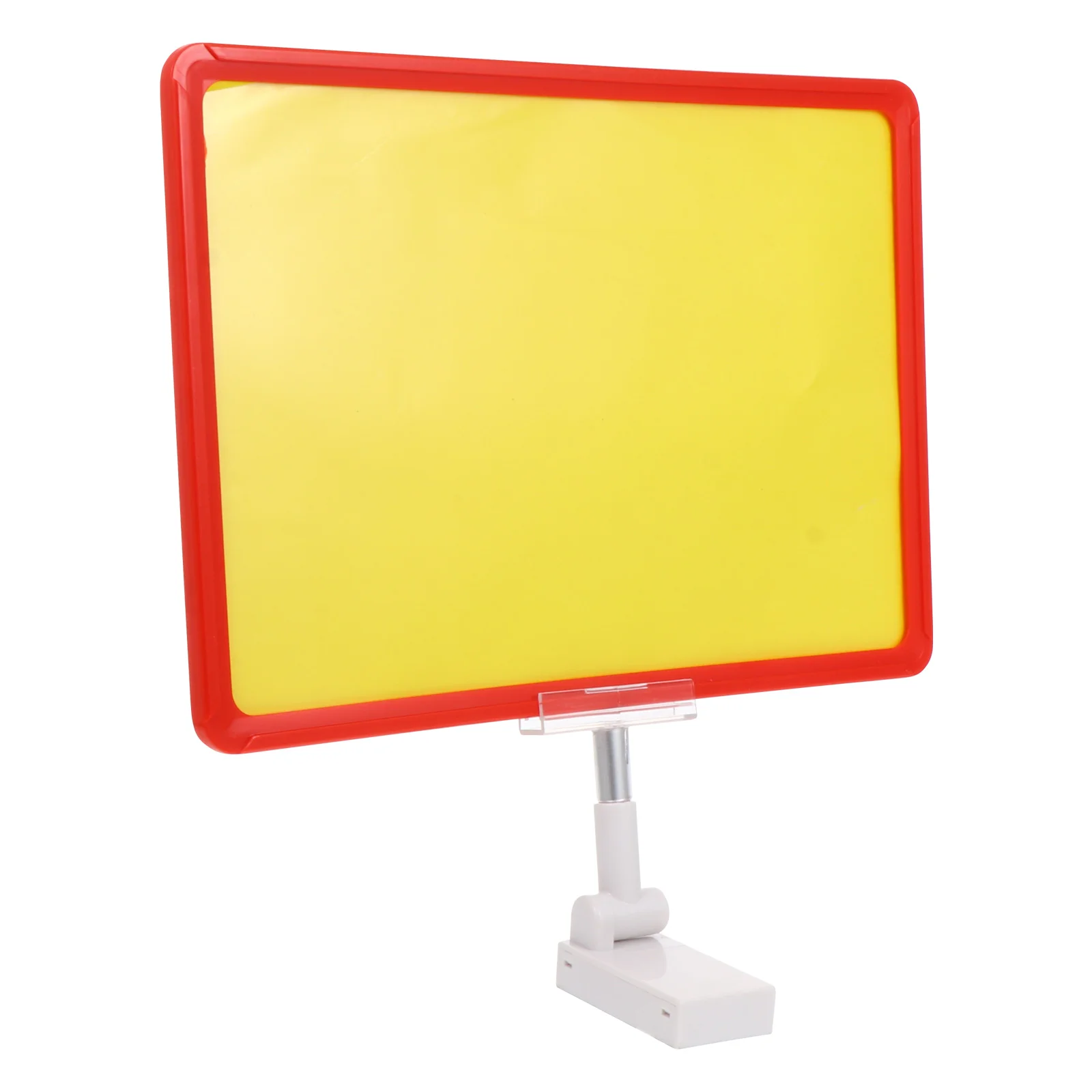 

1 set of Display Stand Vegetables Label Rack Advertising Sign for Mall Store