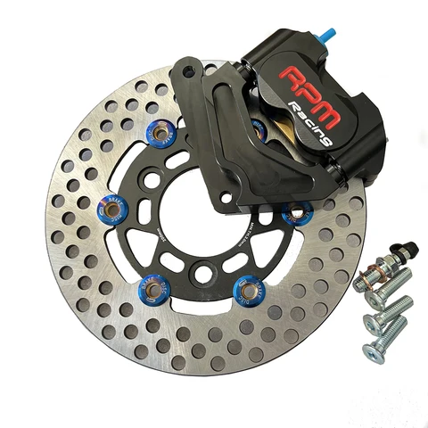 200 мм мотоциклетные тормозные суппорты, набор дисков для Honda DIO AF27/28/18 ZX AF34/35/36 плавающие тормозные колодки с быстрым охлаждением