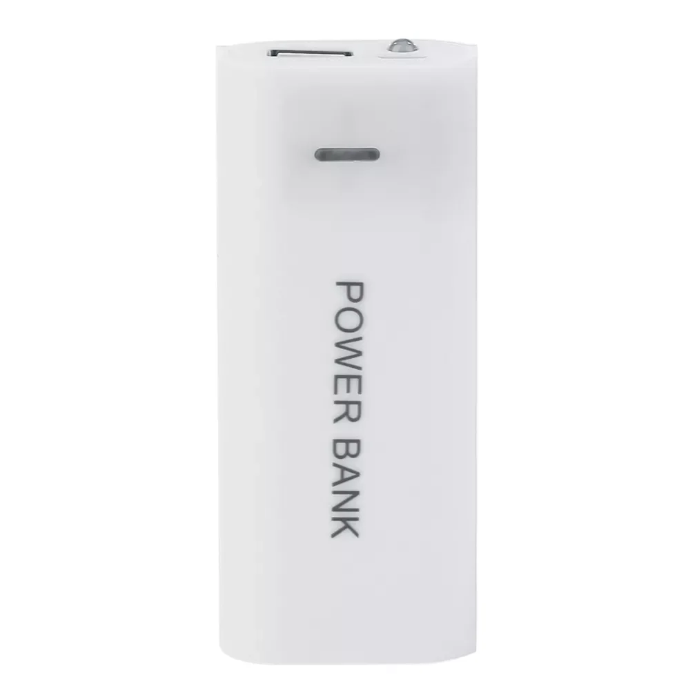 

Multicolor Optional USB Mobile Power Bank Case Cover New Portable 5600mAh External Battery Charger Powerbank Case