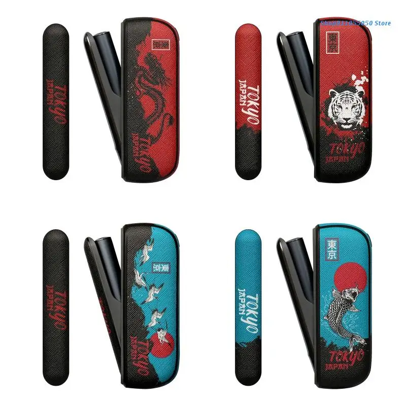 

C5AB E-Smoke Cases Anti-fall Cover Fashion Craft Shells for iqos iluma PRIME