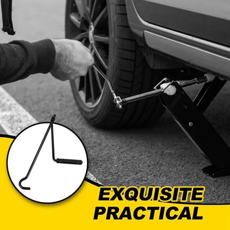 Автомобильный домкрат ручной ключ для колес ручка ножничного автомобильного