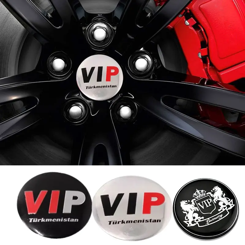 Наклейки на ступицу автомобиля 56 мм для Volkswagen BMW Honda Hyundai Subaru Ford Chevrolet Jeep Mazda