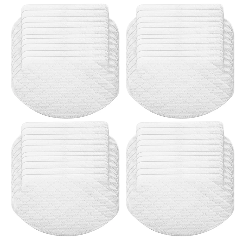 40PCS Replacement Disposable Mop Cloths For Ecovacs Deebot Ozmo 950 920 905 Rags Robotic Vacuum Cleaner