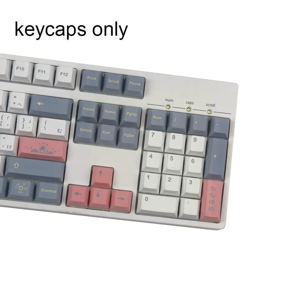 

Колпачки для клавиш Gmk, 142 клавиш, Pbt, краска-sub, механическая клавиатура, профиль колпачка для клавиш для Mx Swicth Enter 7u Space Bar U8r9 V2s0