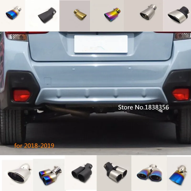 

Наконечник глушителя из нержавеющей стали для Subaru XV 2018 2019 2020 2021 2022