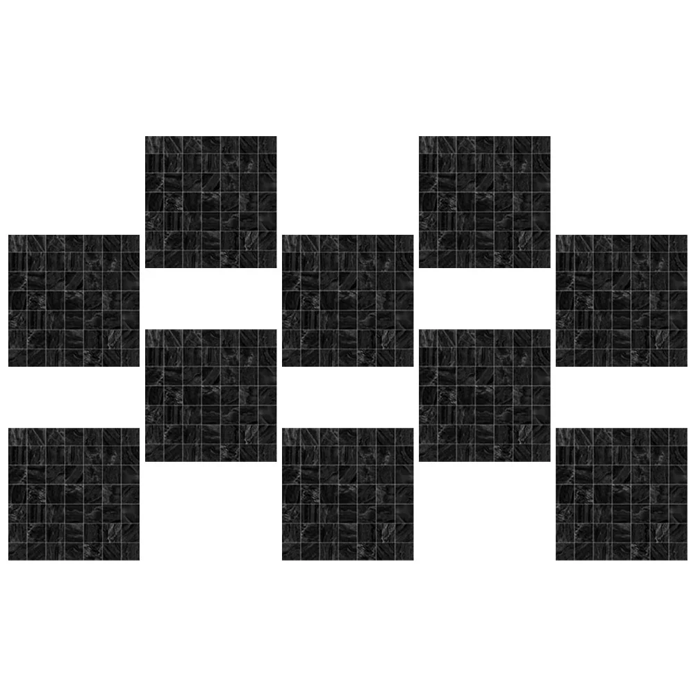 

10 Pcs Home Decor Mosaic Tile Stickers Decorative Crystal Film Tiles Crafts DIY Bathroom