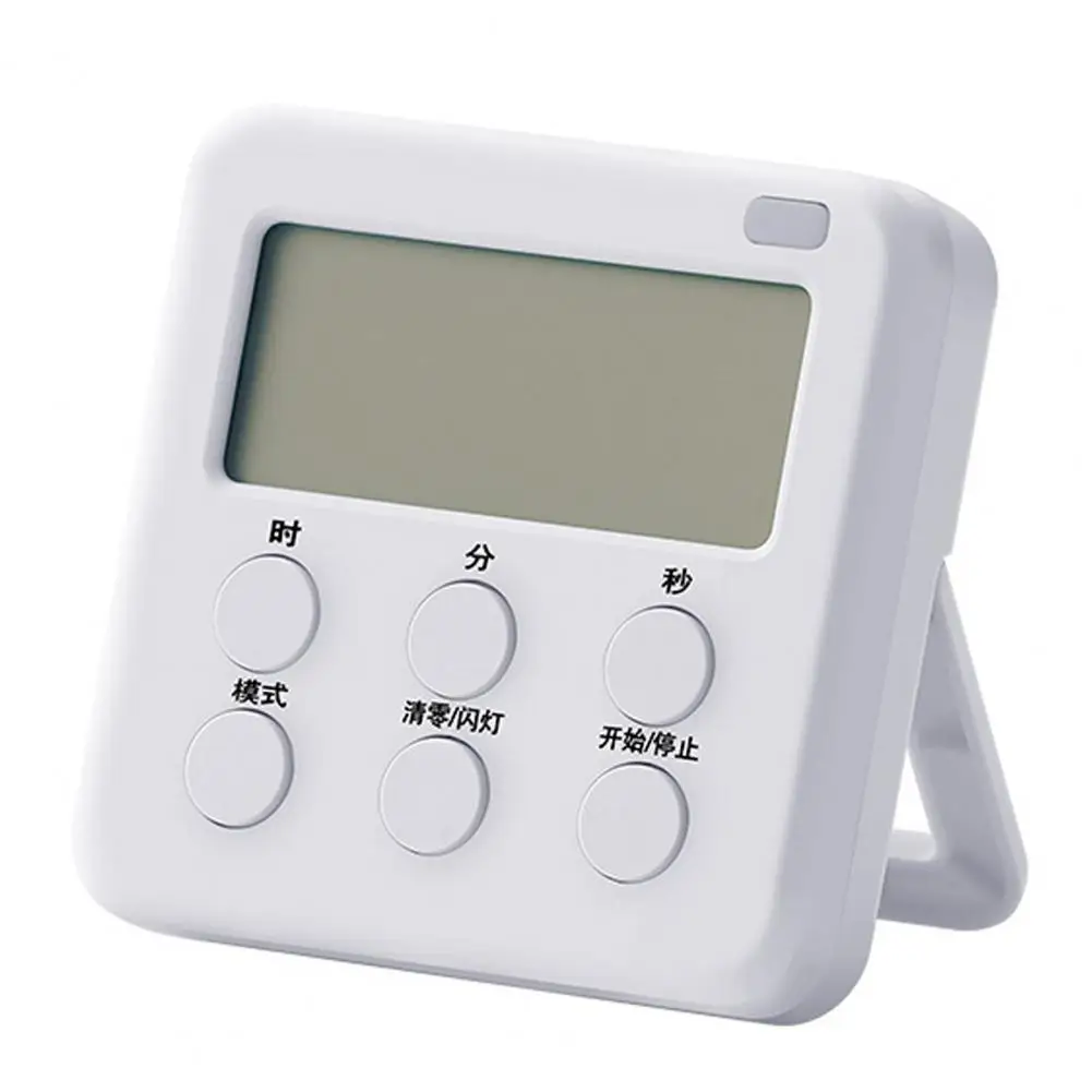 

Таймер для приготовления пищи, часы с цифровым ЖК-экраном, кухонный таймер обратного отсчета, механический цифровой кухонный таймер на магн...