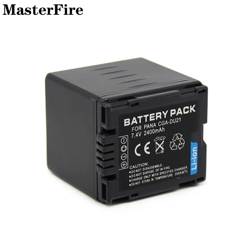 Фото Аккумулятор 7.4V 2400mAh CGA-DU21 VW-VBD210 для камер Panasonic CGA-DU14, DU21, DU07, DU06, NV-GS500, GS28, GS27 №3