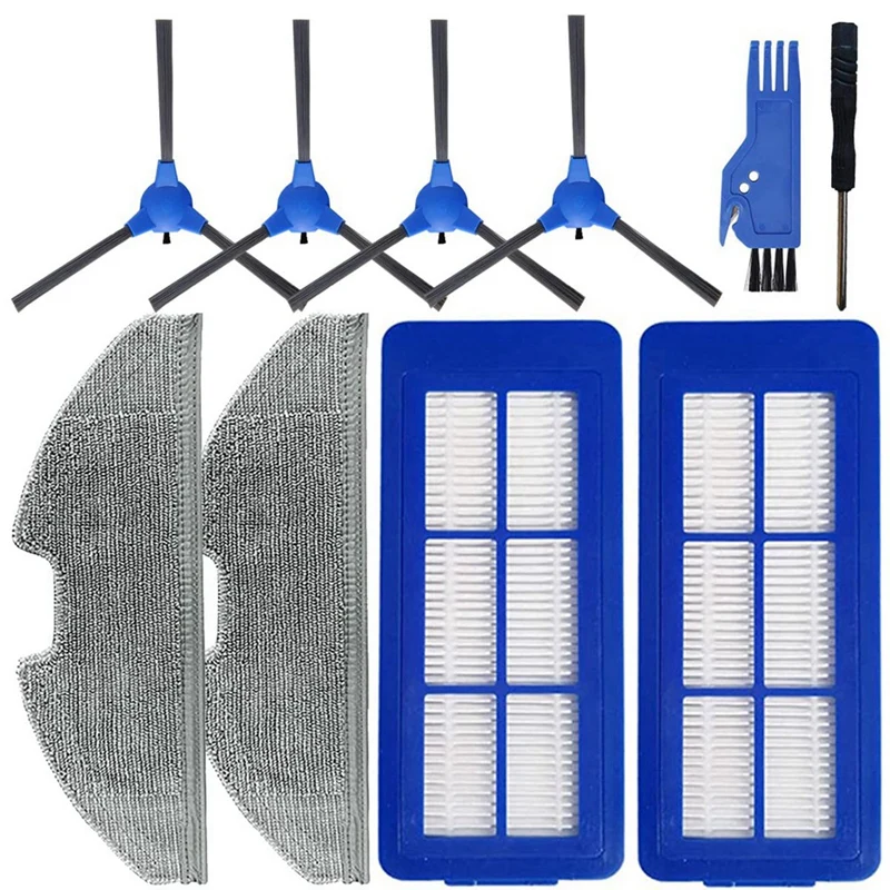 

Roller Brush Side Brush Mop Cloth Replacement Parts Kit For Eufy Robovac G10 G30 Hybrid Robot Vacuum Cleaner