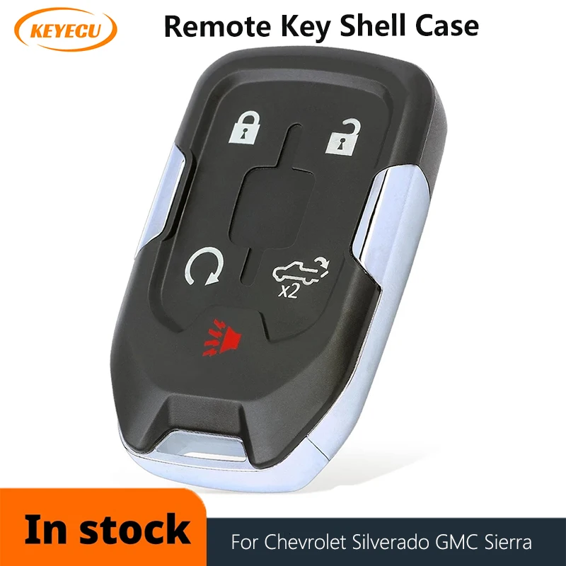 

KEYECU 1/3/10pcs Smart Remote Key Case Fob Shell for Chevrolet Tahoe Silverado Suburban Tahoe GMC Sierra Acadia Terrain YUKON