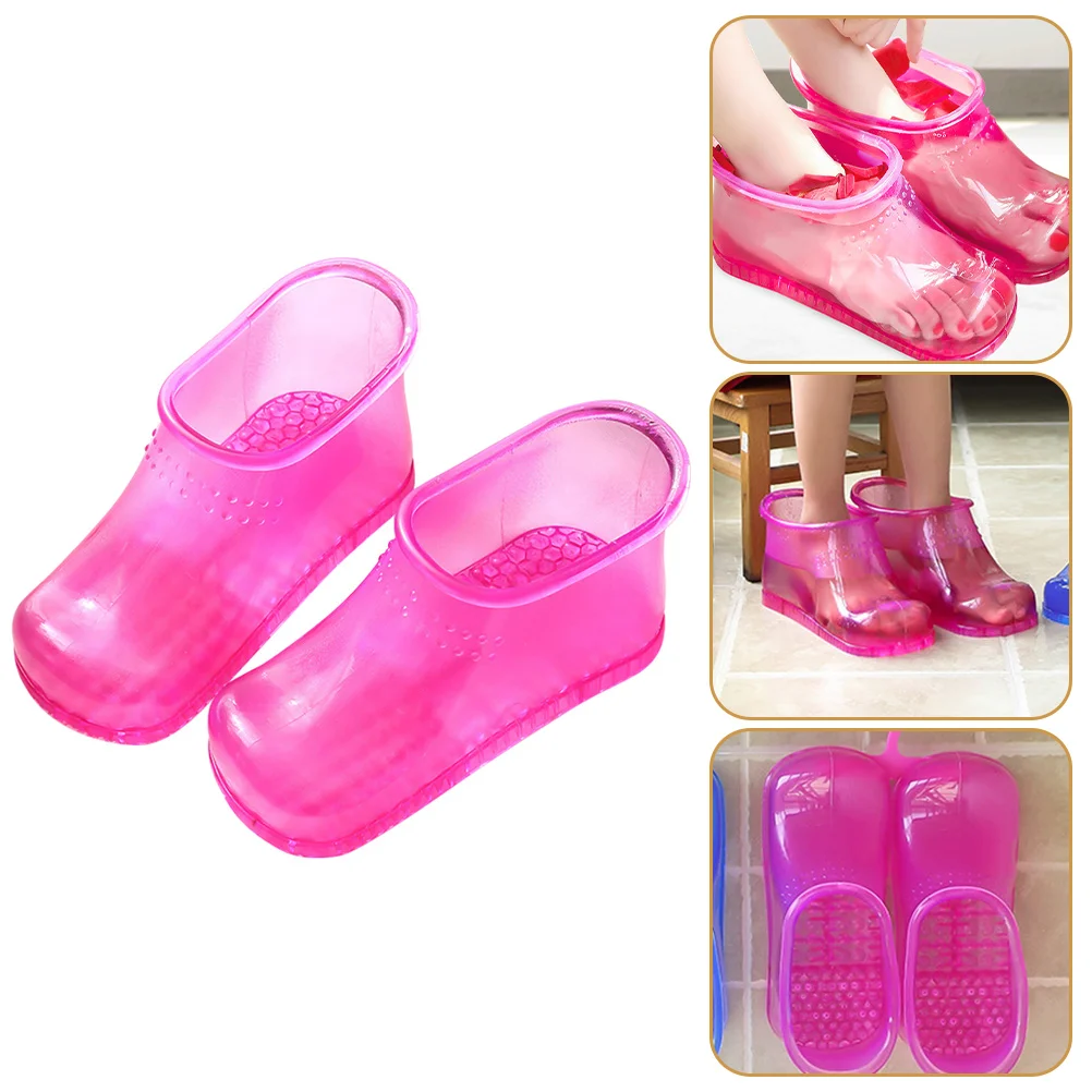 

Foot Bath Shoes Bucket Soaking Boots Spa Basin Tub Container Pedicure Soak Boot Home Scrubber Toe Washing Feet Relaxation