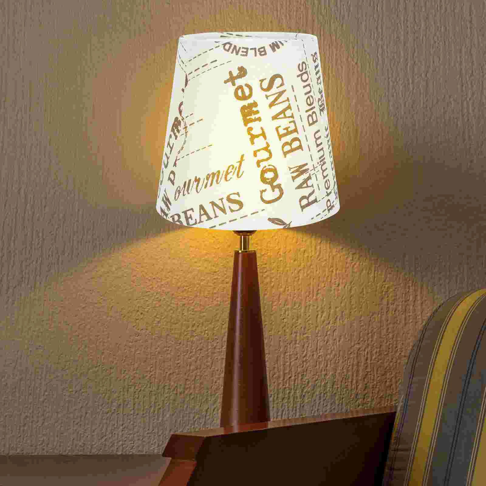 Абажуры из ткани домашний декор простой винт практичный бытовой светильник