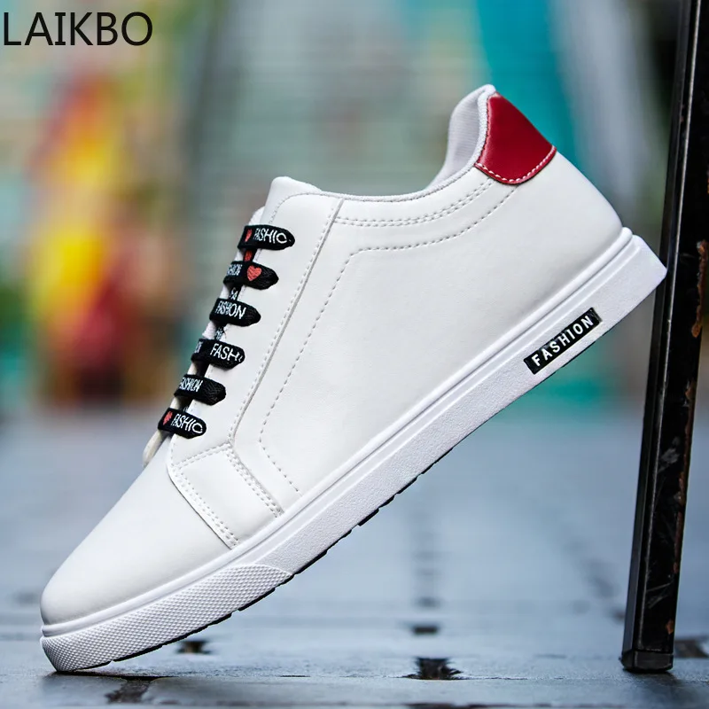 

boys casual leather sneakers male autumn 2022 fashion sneakers flat outdoor shoes men sneakers