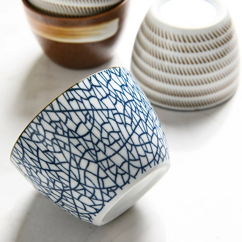 CHANSHOVA 150 мл чайная чашка в китайском стиле годовое кольцо керамические чашки